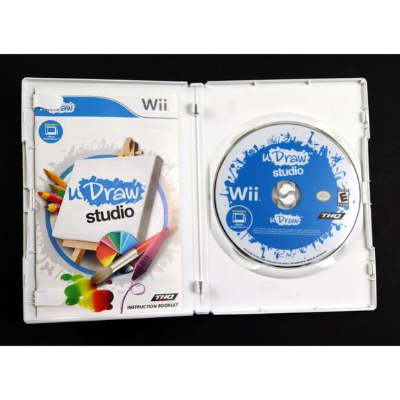 U Draw Wii Nintendo Studio Complete Game Only Tested Works - Picture 2 of 4